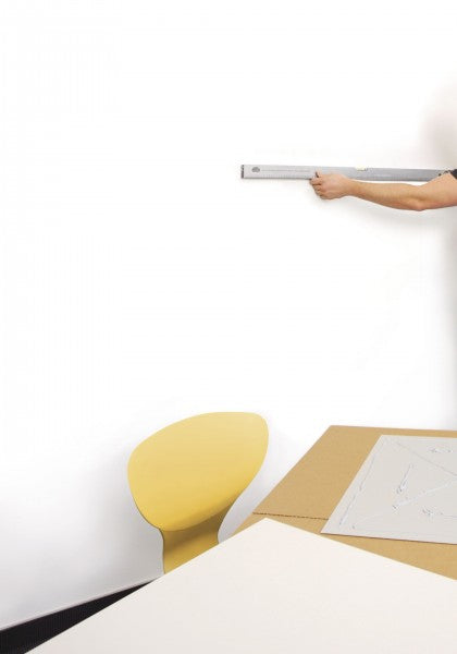 Magnetoplan Pinnwand – 50 × 50 cm, weiss, Magnetwand