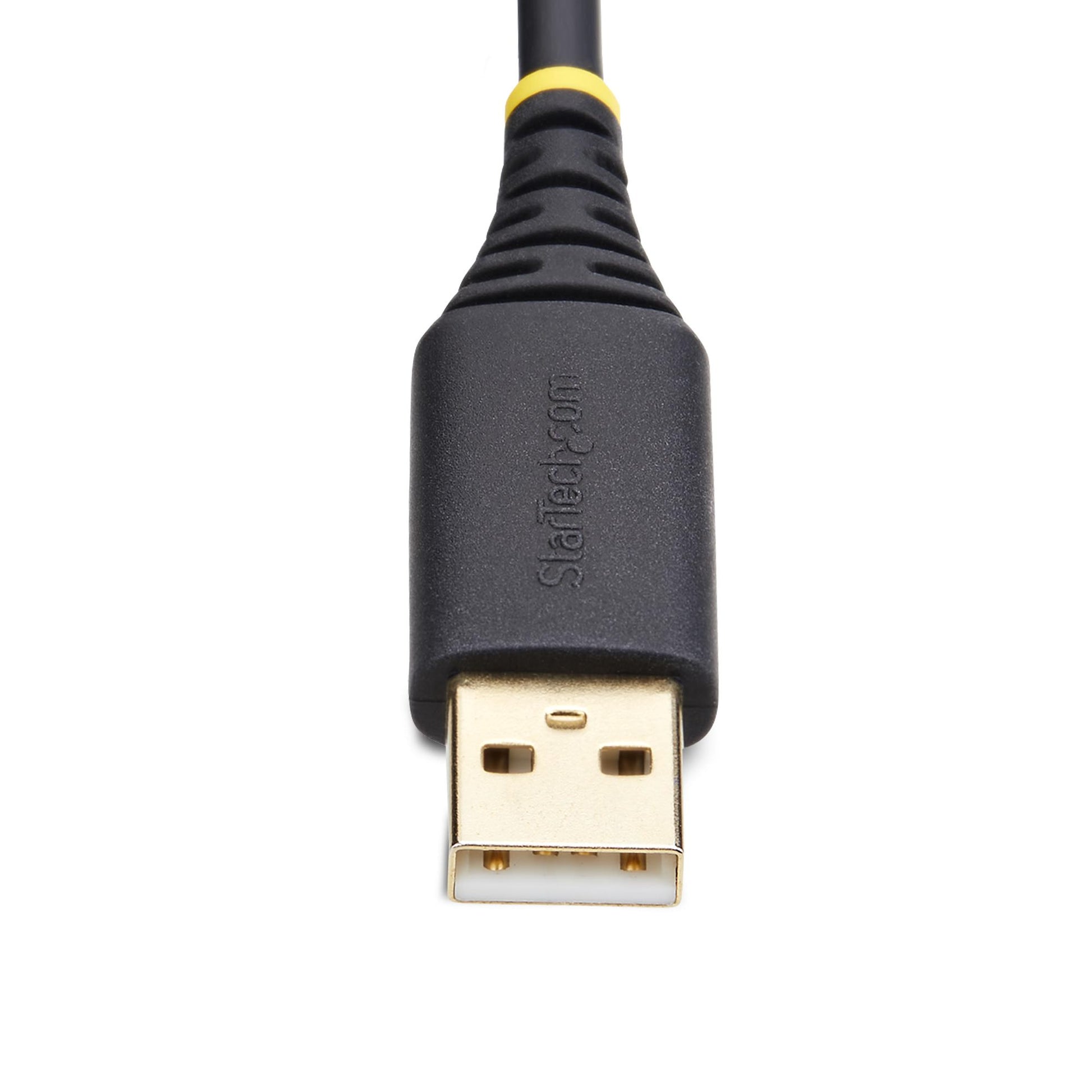 StarTech.com USB-A zu DB-9 Null-Modem-Adapter – 0,3 m, FTDI FT232R, 921,6 Kbit/s, für Windows/macOS/Linux