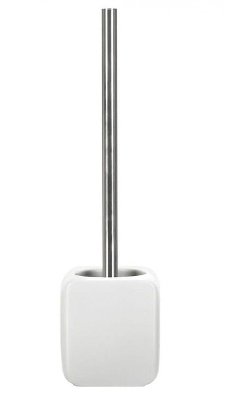 Kleine Wolke WC-Bürstenset – Keramik, Weiss, H 38 cm, Ø 10,8 cm