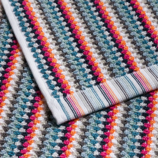 Möve Bliss Duschtuch – 67 × 140 cm, Mehrfarbig, 100% Baumwolle, 490 g/m²