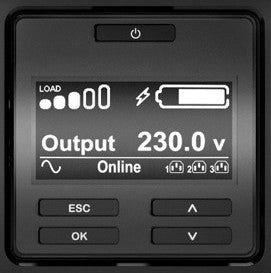 APC Smart-UPS – SRT 2200 VA RM, 2U, SRT2200RMXLI-NC