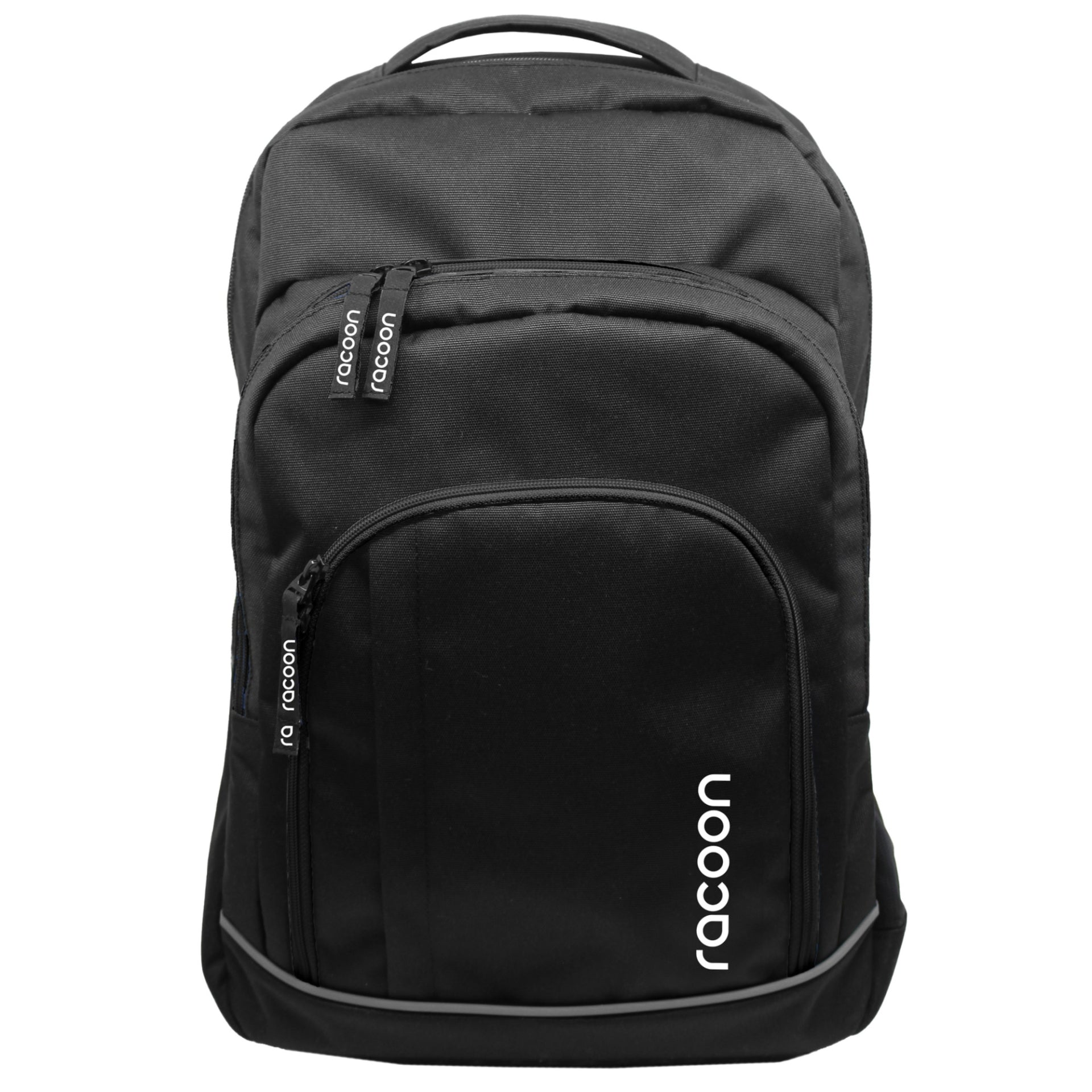 Racoon – Schulrucksack Everyday – Schwarz – 33 × 48 × 20 cm – Recyceltes PET