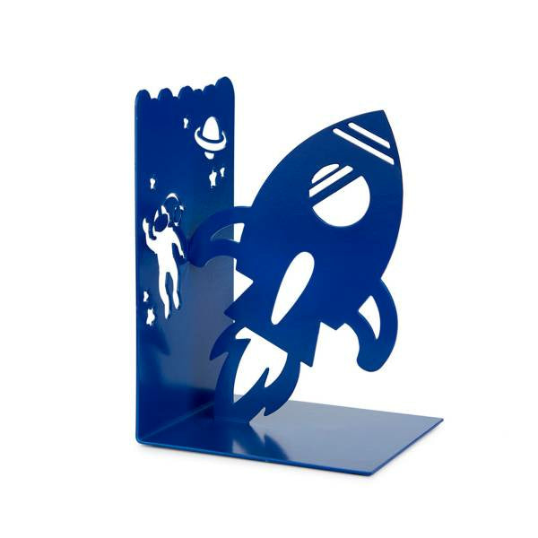Trendform Buchstützen – blau, Metall, B 110 × H 100 × T 160 mm, 4er-Set