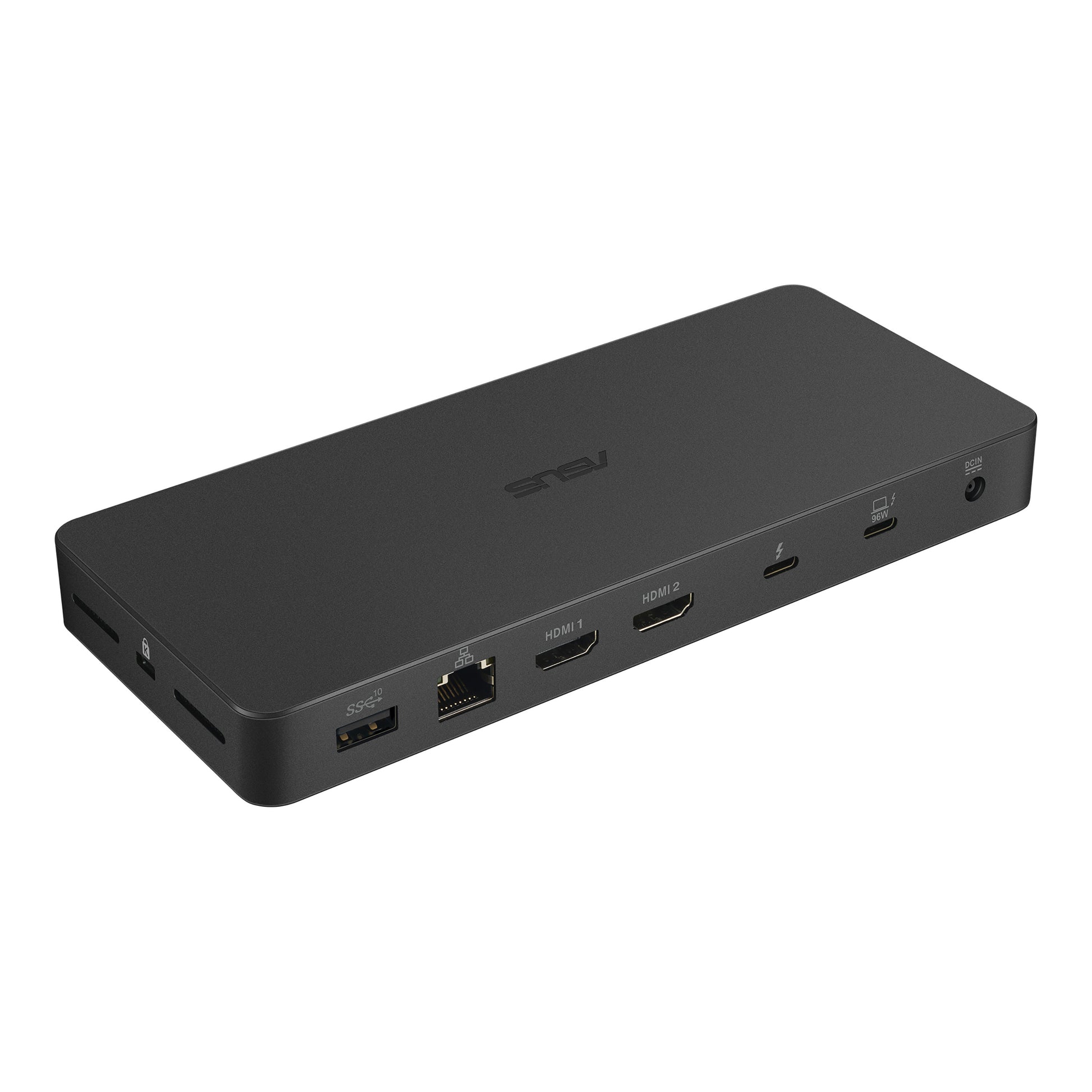 ASUS DC500 Dockingstation – Thunderbolt 4, 2× HDMI, 4× USB-A, 96 W PD, 2,5GbE, SD/microSD, für Windows/Mac