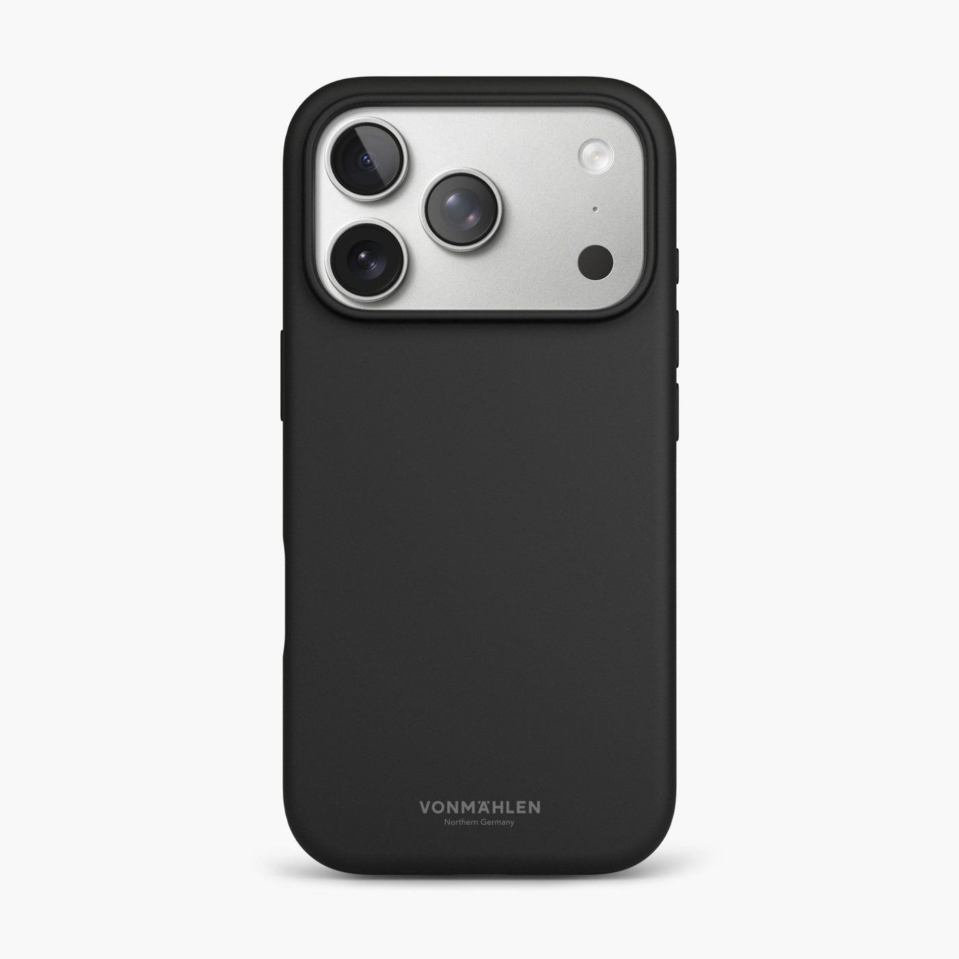 Vonmählen Backcover – für Apple iPhone 17 Pro – schwarz – Silikon, MagSafe-kompatibel