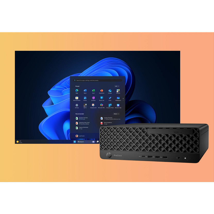 HP ProDesk 4 SFF – Intel Core Ultra 7 265, 16 GB RAM, 512 GB SSD, Windows 11 Pro