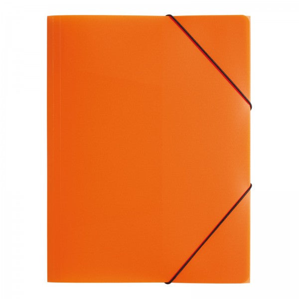 Pagna Gummibandmappe Lucy Trend A4 – 3 Klappen, Polypropylen (PP), Orange