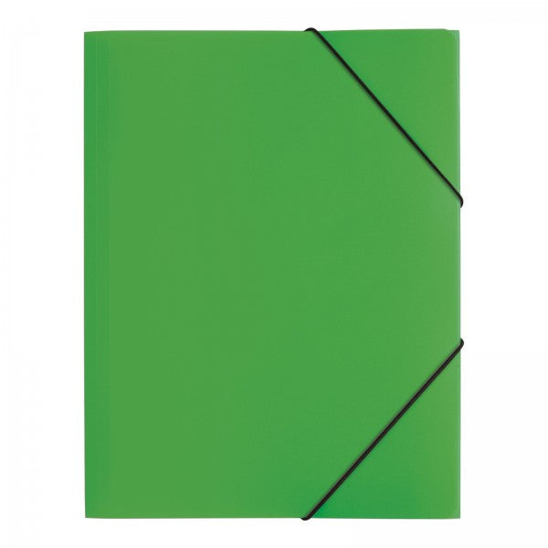 Pagna Gummibandmappe A4 – 1 Fach, Polypropylen (PP), Grün
