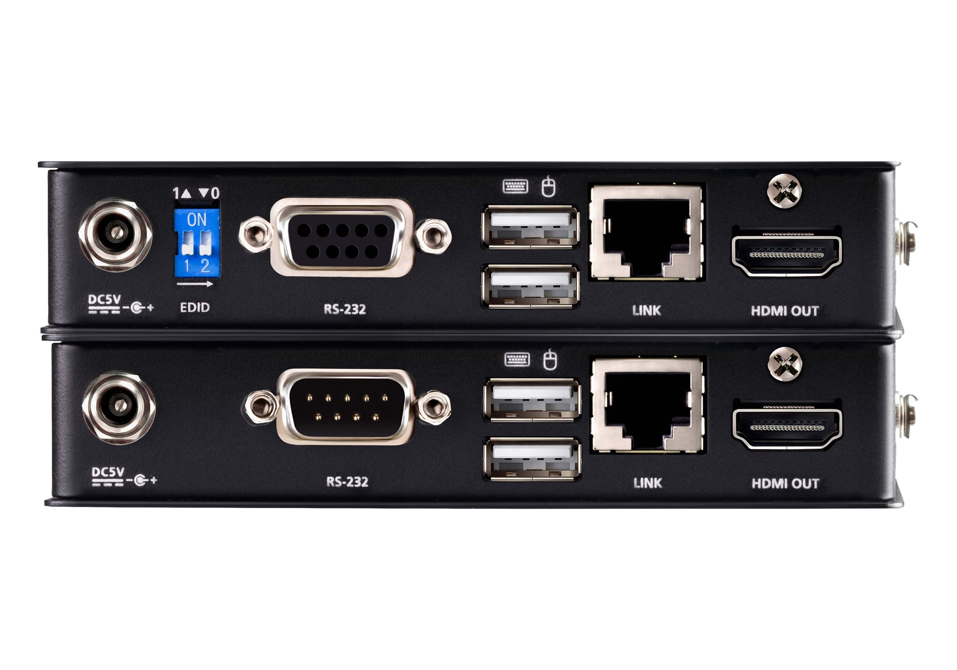 ATEN CE801 – KVM-Extender-Set HDMI – 4K/60 Hz, USB 2.0, Audio 7.1, RS-232, bis 70 m über Cat 6