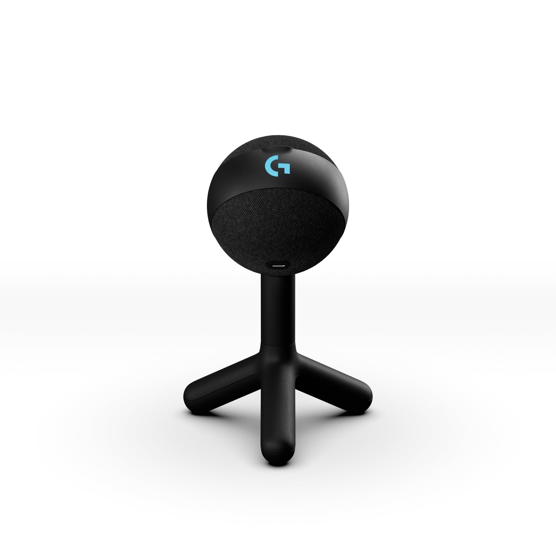 Logitech G Yeti Orb Tischmikrofon – USB, Kabelgebunden, Niere, 24 Bit/48 kHz, für Windows/Mac, Schwarz