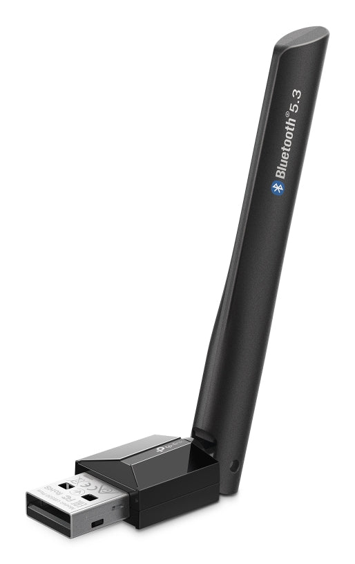 TP-Link UB500 Plus USB-Bluetooth-Adapter – Bluetooth 5.3, USB-A, Plug & Play, für PC/Notebook/Tablet – Schwarz