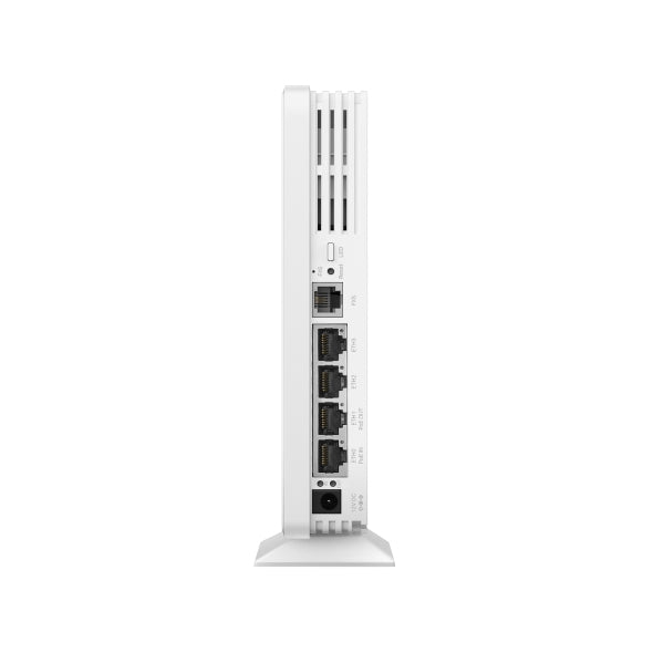 TP-Link EAP650-Desktop – WLAN Access Point, Wi-Fi 6, Dual-Band, bis 2976 Mbit/s, 4x LAN (GbE), PoE, Weiss