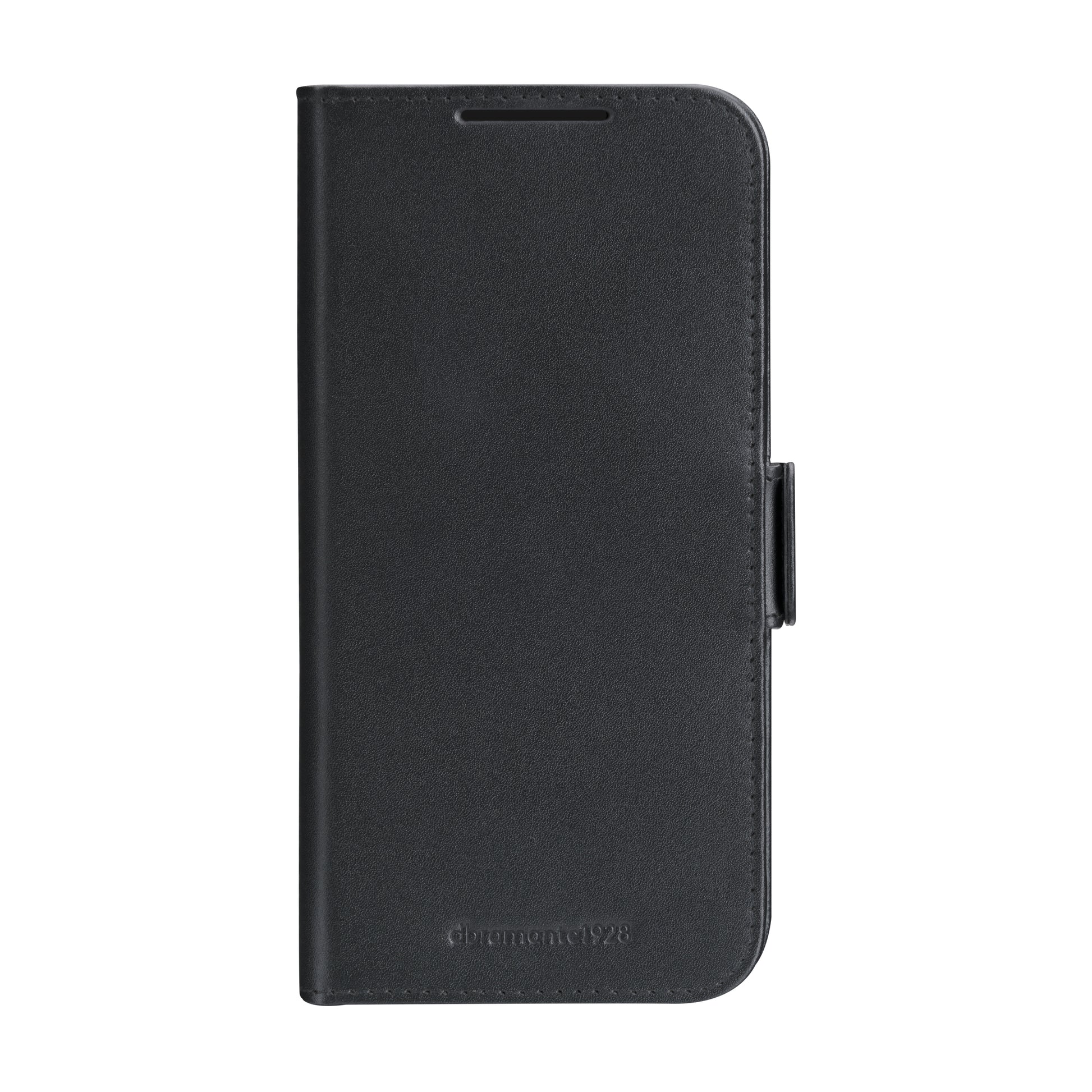 dbramante1928 Copenhagen Wallethülle – für Samsung Galaxy S25, mit Ständer, 3 Kartenfächer, Leder, schwarz