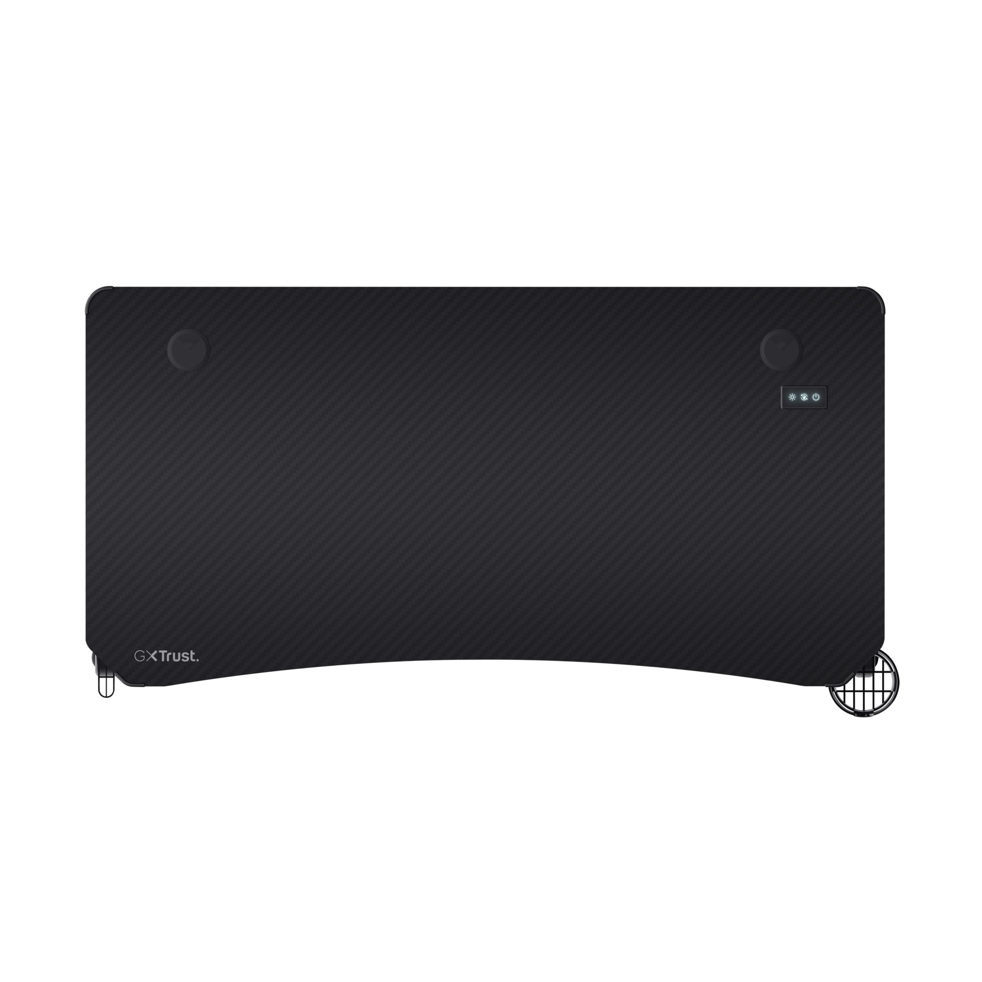 Trust GXT709 Luminus – Rollbarer Computertisch, 1'200×600×740 mm, bis 150 kg, schwarz