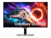 Samsung Odyssey G80HF – 32", 3840 × 2160 (4K), OLED, 240 Hz, USB-C 98 W, DisplayHDR True Black 500