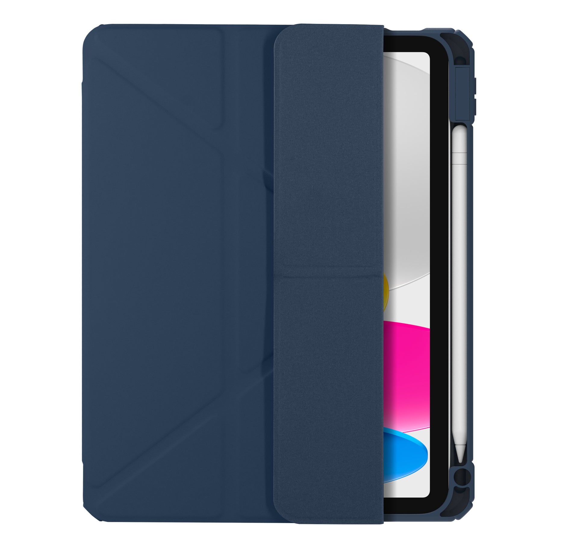 dbramante1928 London Tablet-Hülle für iPad 10,9" (10. Gen.) – Pazifikblau