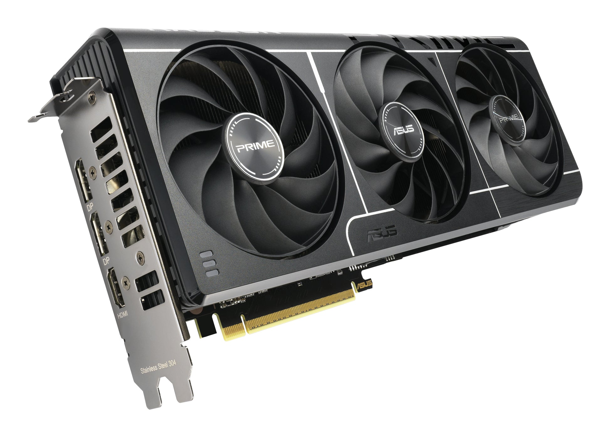 ASUS PRIME-RX9060XT-O16G – Grafikkarte – Radeon RX 9060 XT, 16 GB GDDR6, PCIe 5.0, 2×DP/1×HDMI, 304 mm