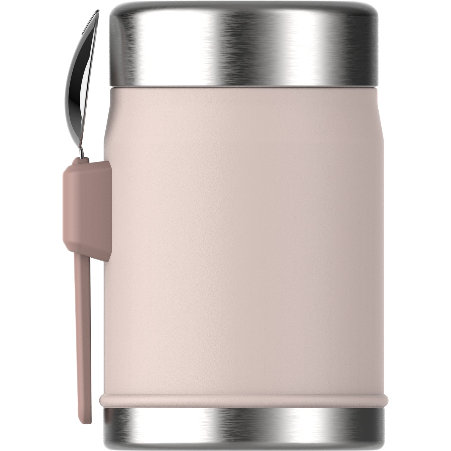 Stanley Vorratsdose 400 ml, 13,5 × 8,6 × 10,7 cm, Edelstahl, vakuumisoliert, leckdicht, rosa