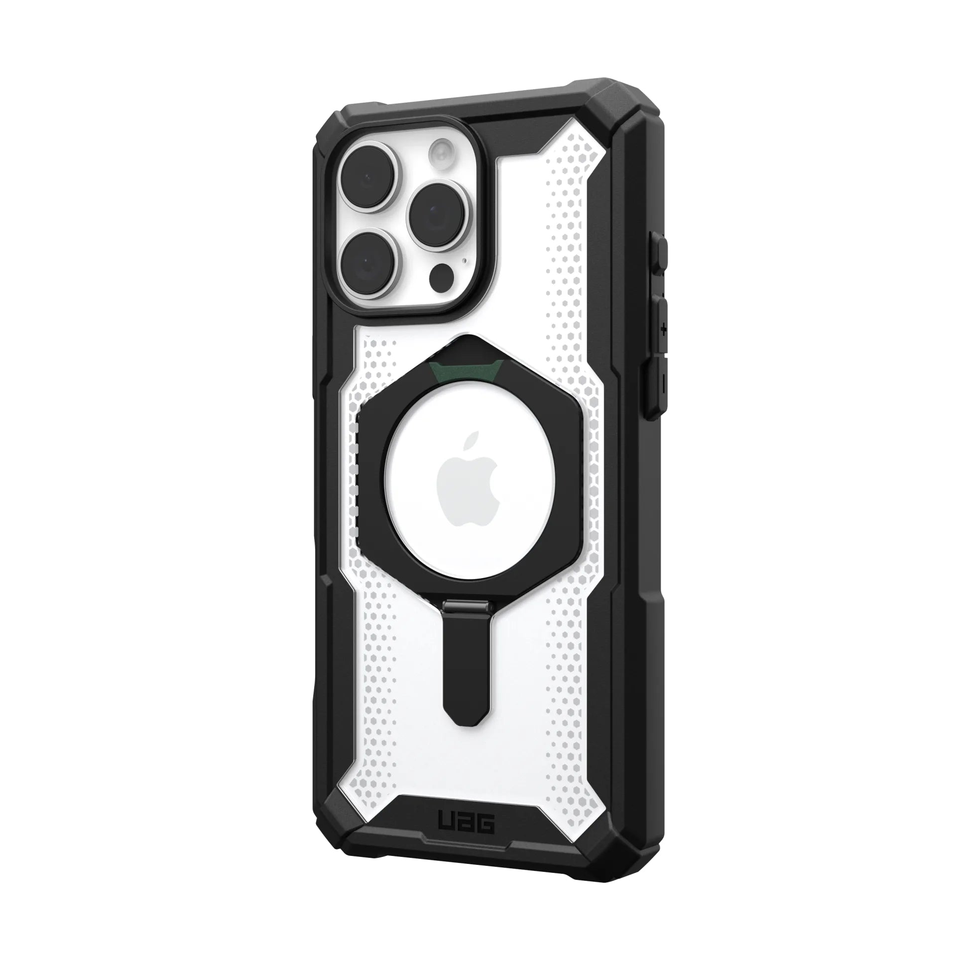 Urban Armor Gear Backcover – für Apple iPhone 16 Pro Max – schwarz/transparent – MagSafe-kompatibel