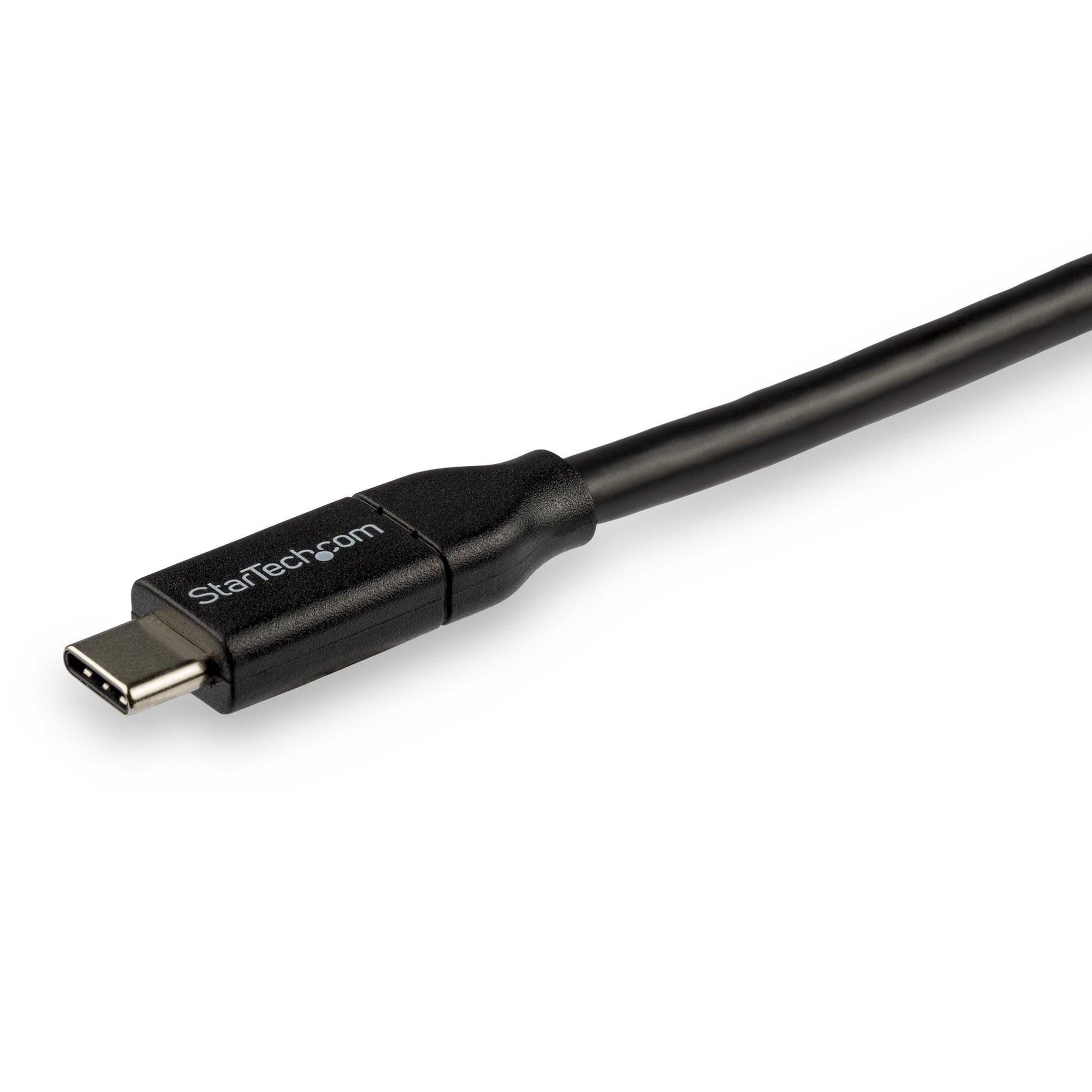 StarTech.com USB-C auf USB-C Kabel – USB 2.0 (480 Mbit/s) – 3 m – PD 100 W – USB-IF zertifiziert – Schwarz