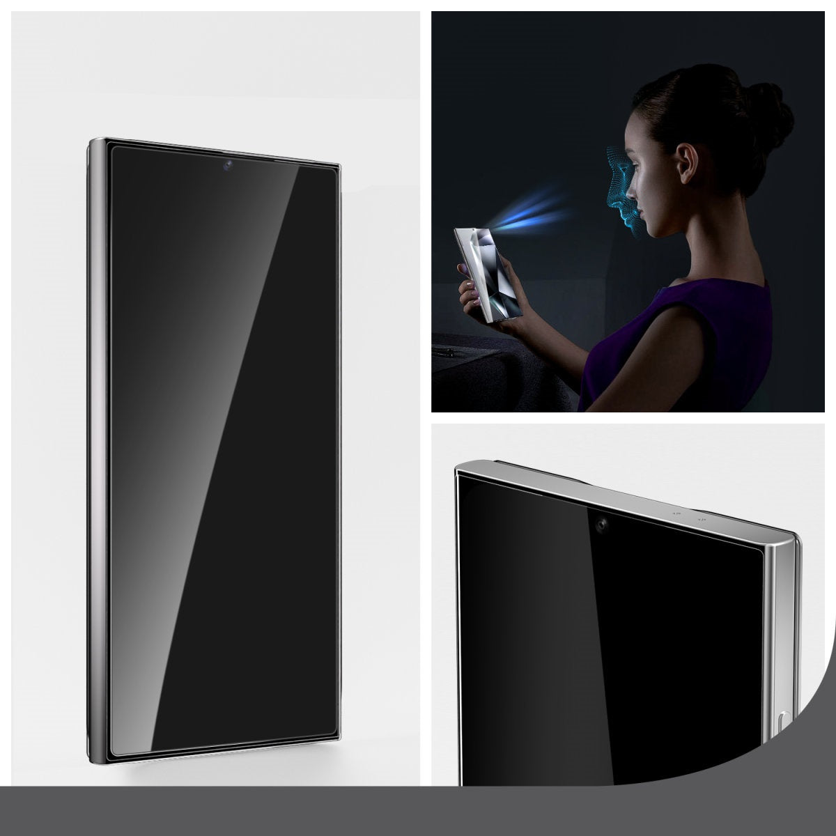 4smarts Displayschutz (Panzerglas), Case Friendly – für Galaxy S25 Ultra
