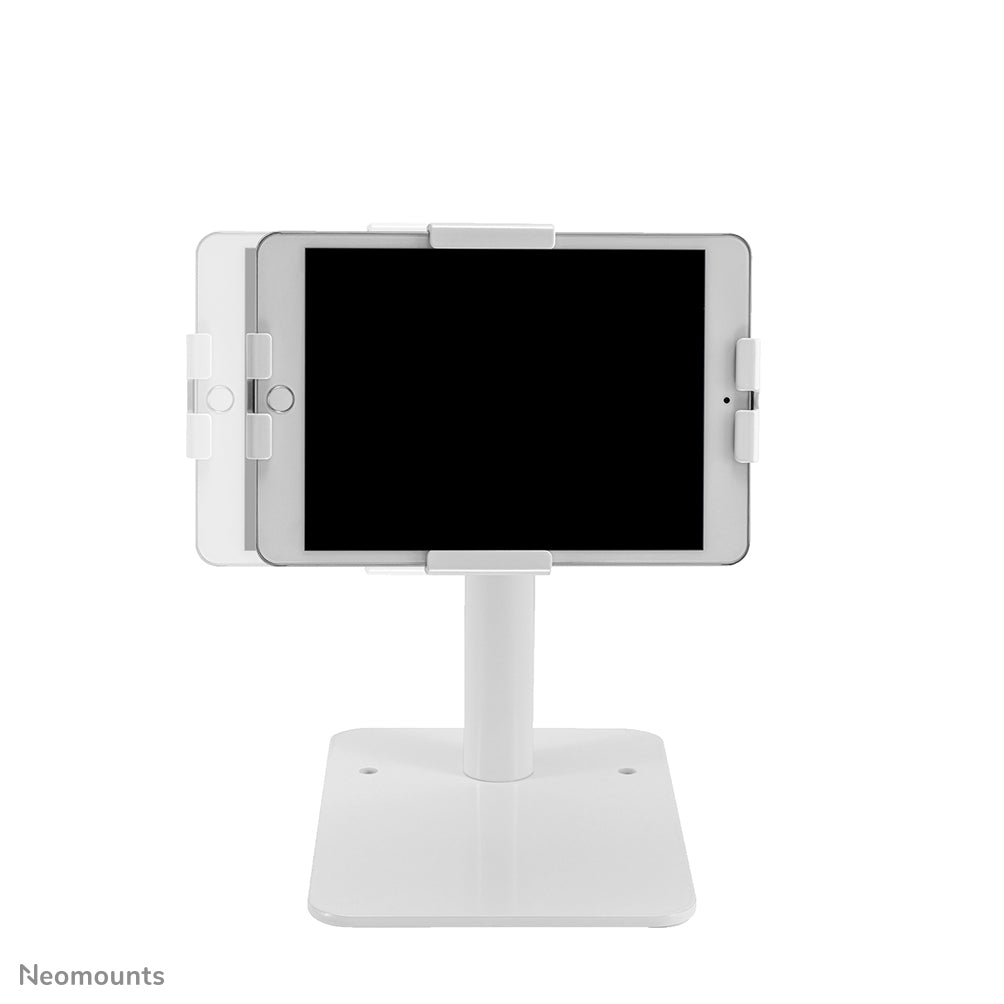 Neomounts Tablet-Tischhalterung – 7,9–11", abschliessbar – Weiss