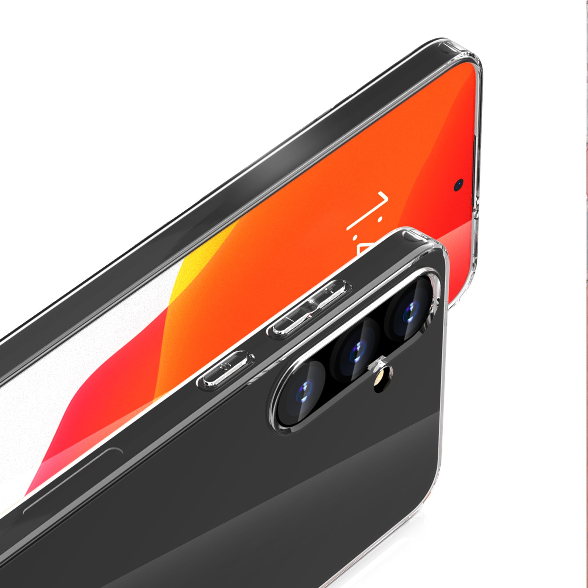 nevox StyleShell Flex Backcover – für Samsung Galaxy S25+, TPU, Transparent