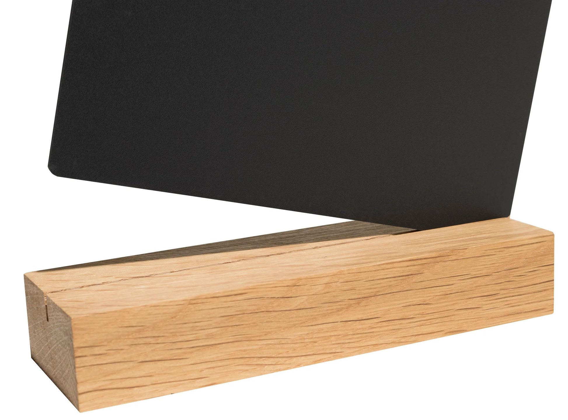 Exacompta Tischaufsteller – für A4 – Hochformat – Schwarz – Holz/ABS