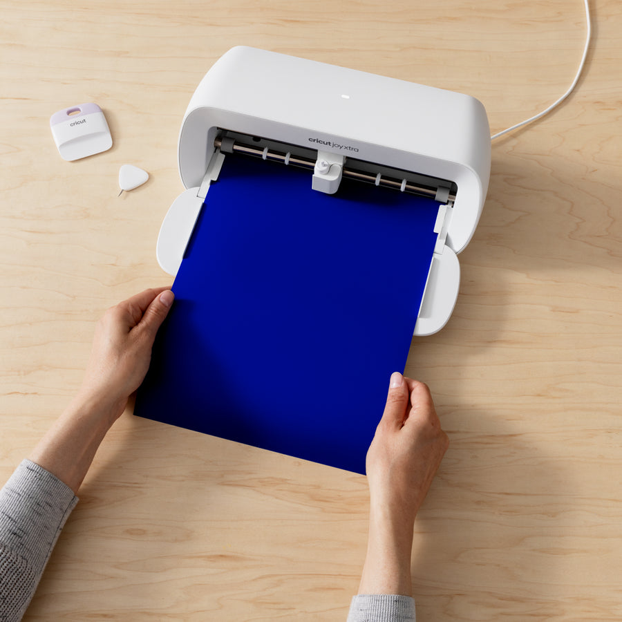 Cricut Matte Vinylfolie – Mint, Blau und Orange – 24,1 × 30,5 cm – für JOY Xtra Schneideplotter