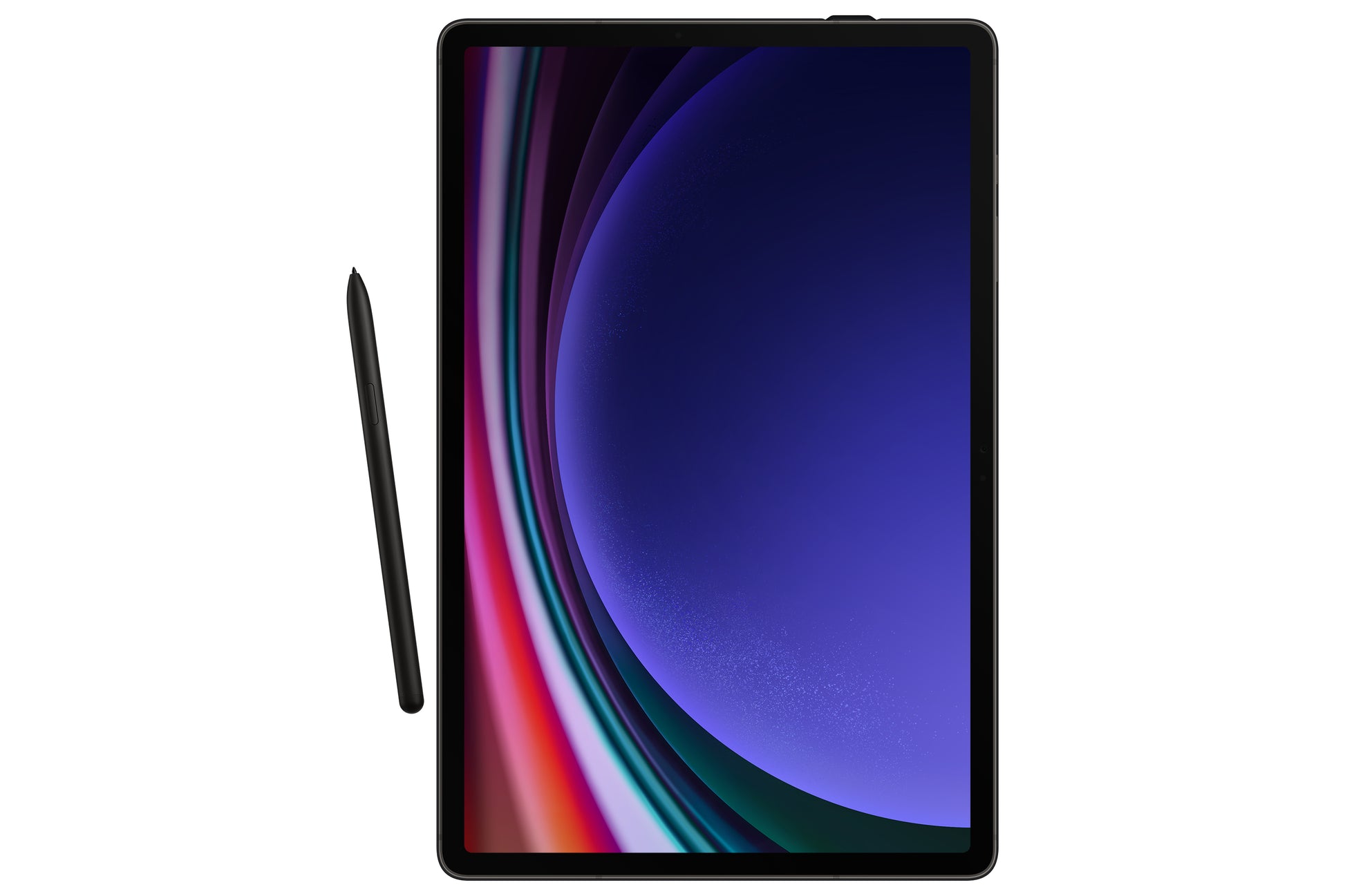 Samsung Smart Book Cover Tab S9 FE+ Notebook-Schutzhülle – für Galaxy Tab S9+, 12,4", Stoßschutz, Schwarz