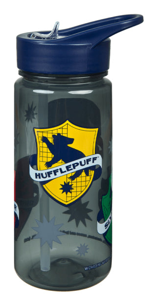 Scooli Kindertrinkflasche 500 ml – mit Strohhalm, Kunststoff, Harry Potter