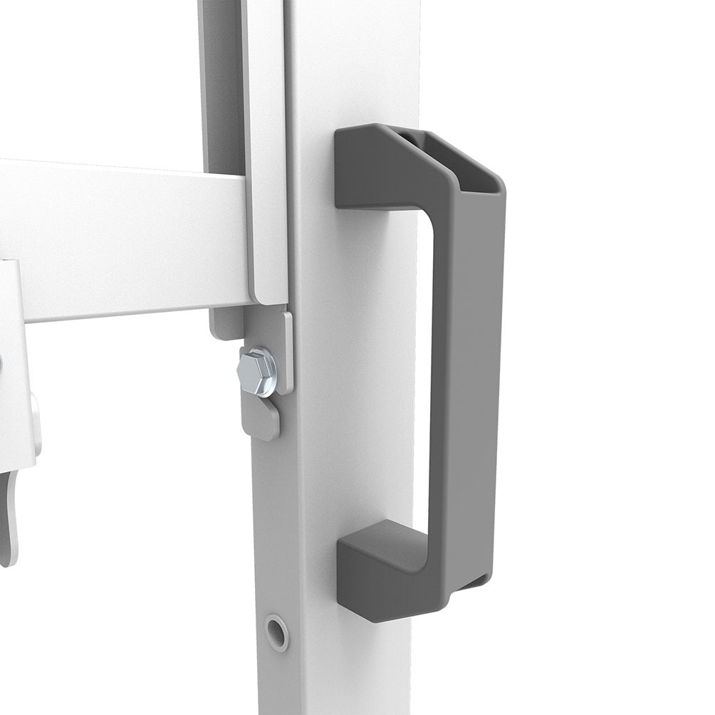 Neomounts MOVE Go XL FL50-575WH1 – Trolley, höhenverstellbar, für 65–110", VESA 100×100–1000×600, bis 125 kg
