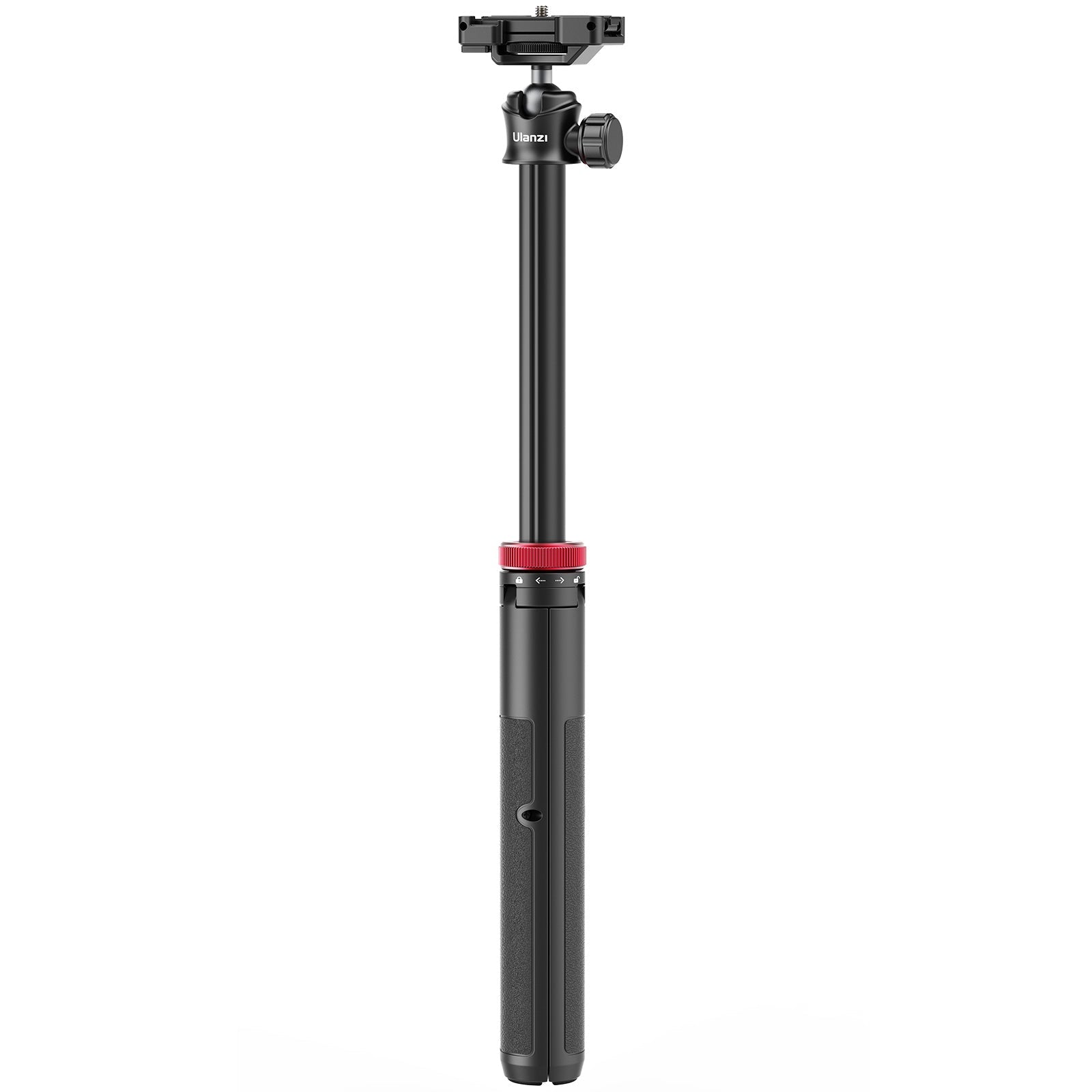 Ulanzi MT-44BK Mini-Stativ/Selfie-Stick – bis 109 cm – bis 1 kg – Schwarz