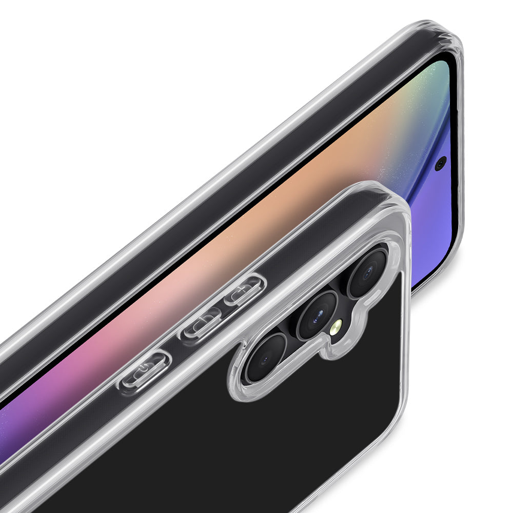 nevox Backcover – für Samsung Galaxy A36 (5G), PC+TPU, Transparent, schmutzabweisend