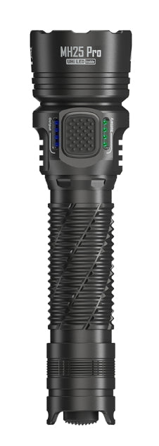 Nitecore Taschenlampe MH25 PRO – 3300 lm, 705 m, IP68, USB, 5300 mAh Akku – Schwarz