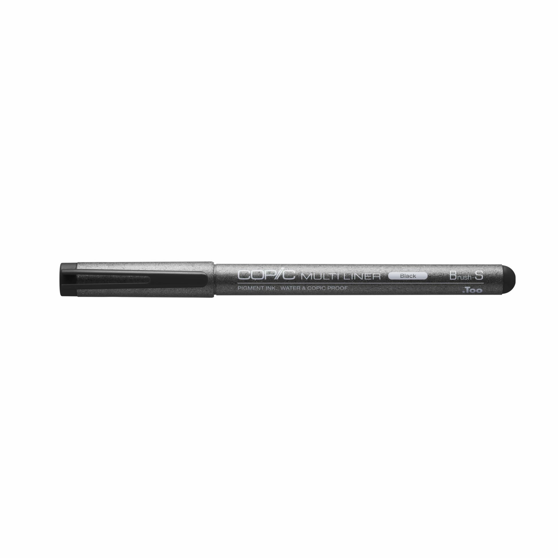 Copic Multiliner Brush Pen – Brush S, schwarz, 1 Stk., lichtbeständig