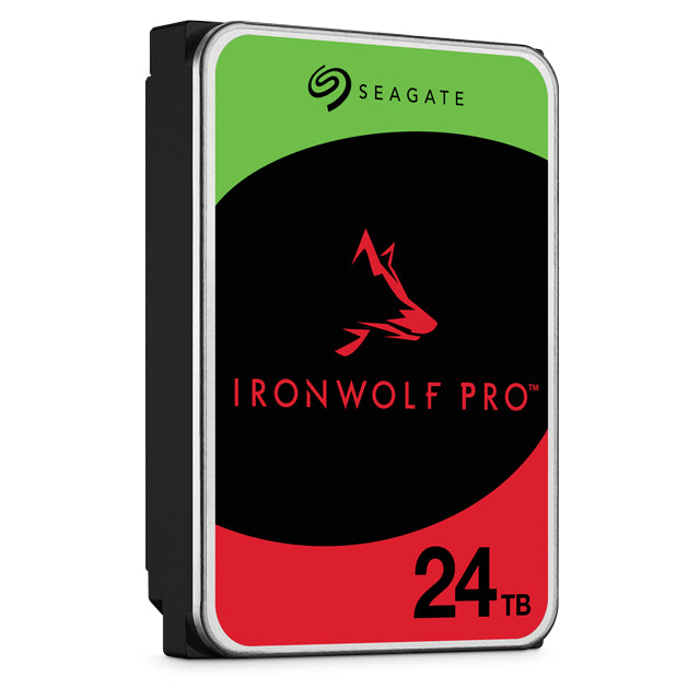 Seagate IronWolf Pro – 24 TB, 3.5" / 7200 U/min / SATA III