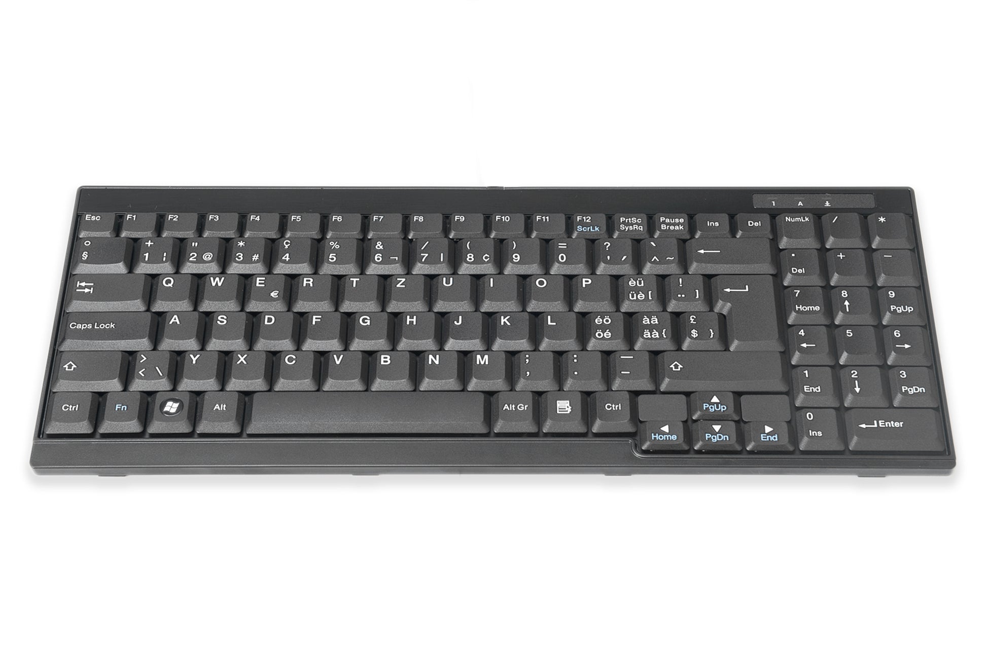Digitus Tastatur, kabelgebunden, CH-Layout (DE-CH) – für Windows & DIGITUS DS-7221x-xIT