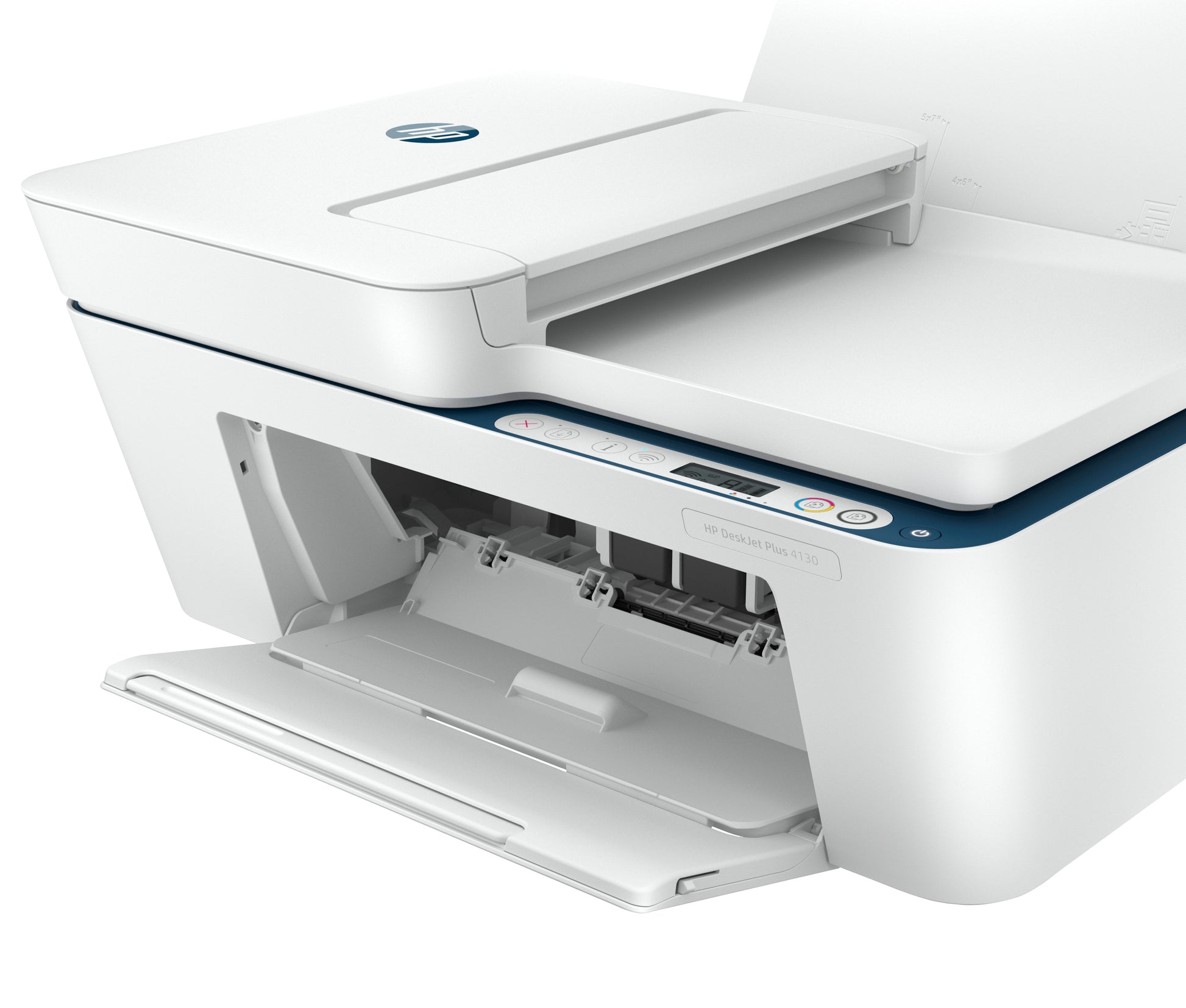 HP DeskJet Plus 4130 – Farbtintenstrahl-Multifunktionsdrucker, A4, 4-in-1, Duplex, ADF, WLAN, AirPrint