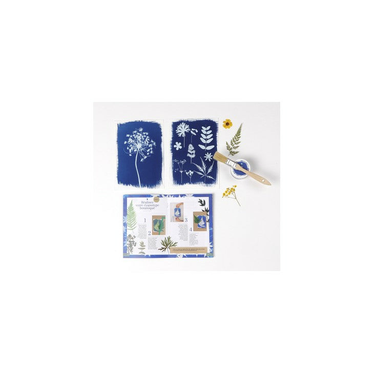 Clairefontaine Bastelset Cyanotypie – ab 18 Jahren – 10 Blatt