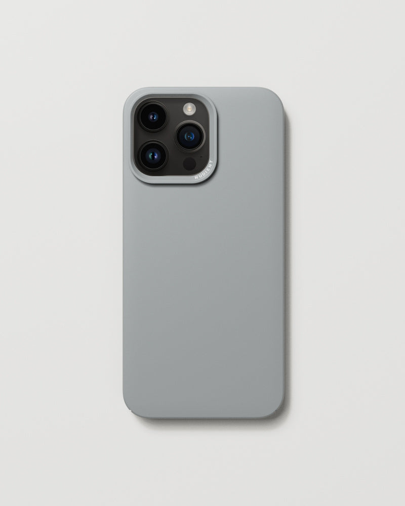 Nudient – Backcover – für Apple iPhone 14 Pro Max – grau – MagSafe-kompatibel