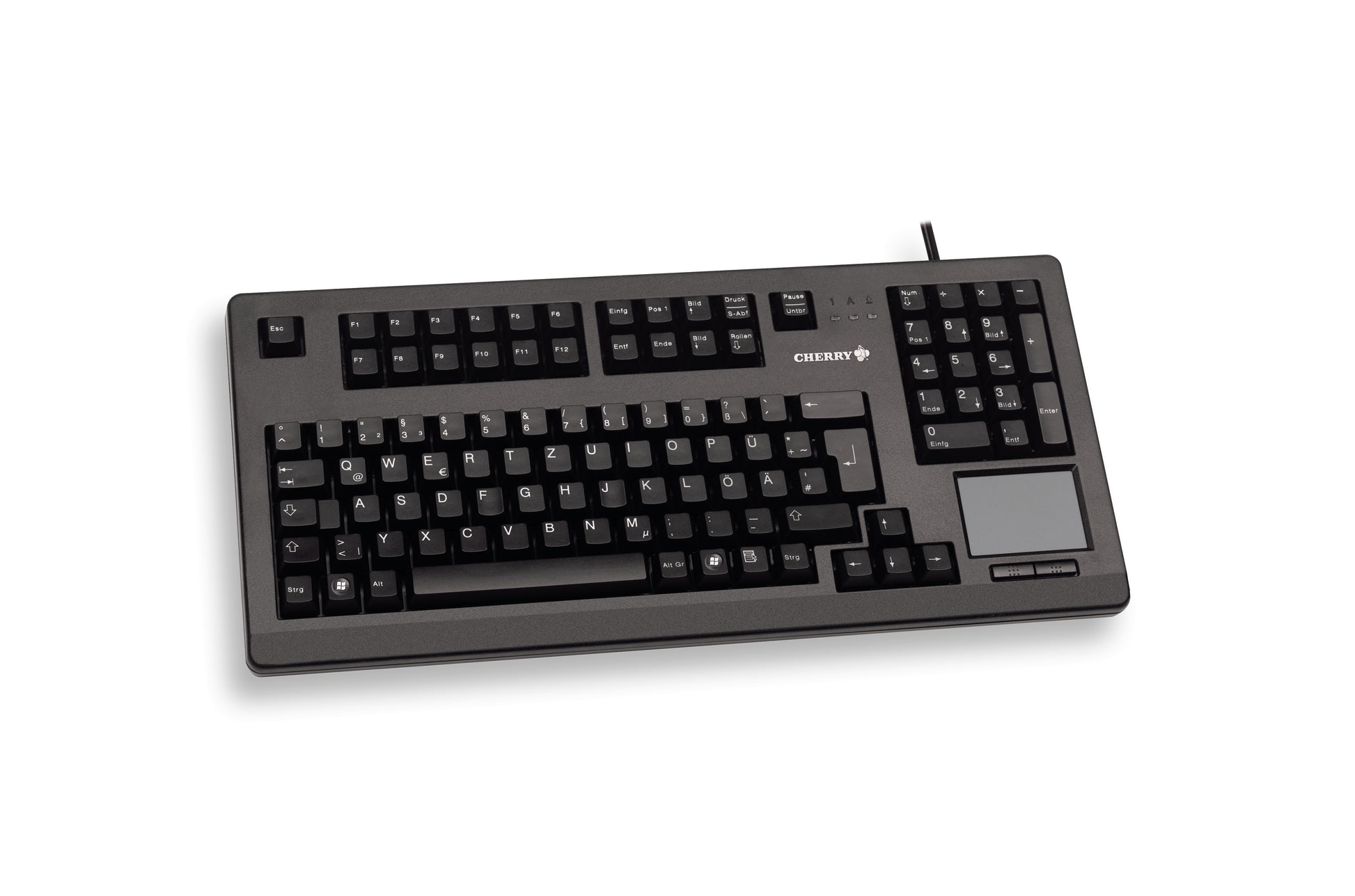 CHERRY TouchBoard G80-11900 – Tastatur, kabelgebunden (USB), FR-Layout (FR) – für Windows