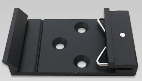 PLANET DIN-Schienen-Montagekit – 4er-Set, Schwarz