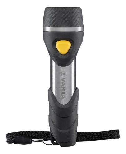 VARTA Taschenlampe Multi LED Day Light F10 – 20 lm, 20 m, Batteriebetrieb AA – Aluminium