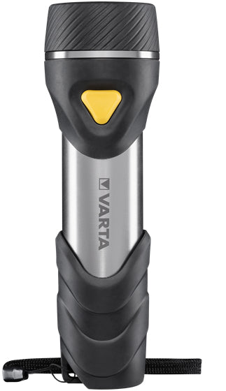 Varta Taschenlampe Day Light F30 – 70 lm, 32 m, batteriebetrieben (2× D) – Schwarz
