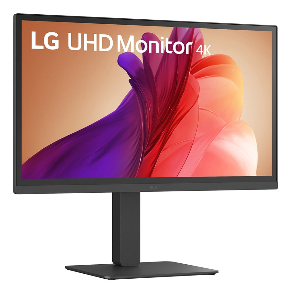 LG 27BA45U-B – Monitor, 27", IPS, 60 Hz, 300 cd/m², 2× HDMI, DisplayPort, 3× USB 3.0, VESA 100 × 100, Schwarz