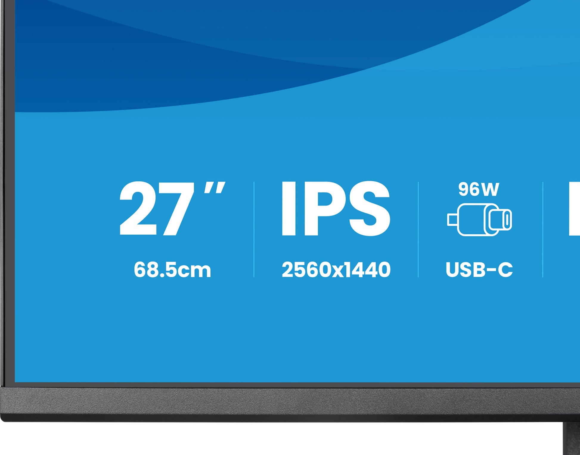 iiyama XB2797QSNPH-B1 – 27", 2560 × 1440 (WQHD), IPS, USB-C 96 W, Webcam, KVM, LAN
