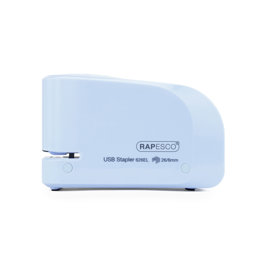 Rapesco 626EL Elektrohefter – 15 Blatt, Automatisch, Akku, Blau