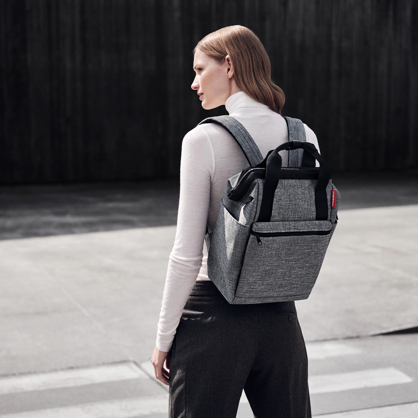 Reisenthel Allrounder R – Freizeit-Rucksack – 12 l, Polyester, grau