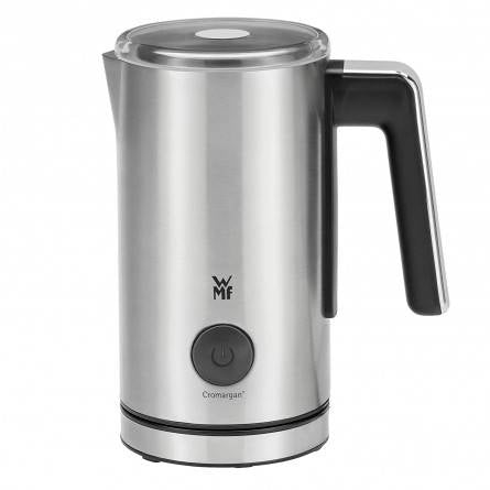 WMF Milchaufschäumer Stelio 0413220011 – 250 ml, 500 W – Abnehmbarer Deckel – Silber